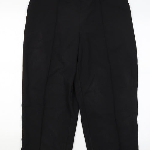 Ellie Louise Womens Black   Trousers  Size 16 L24.5 in