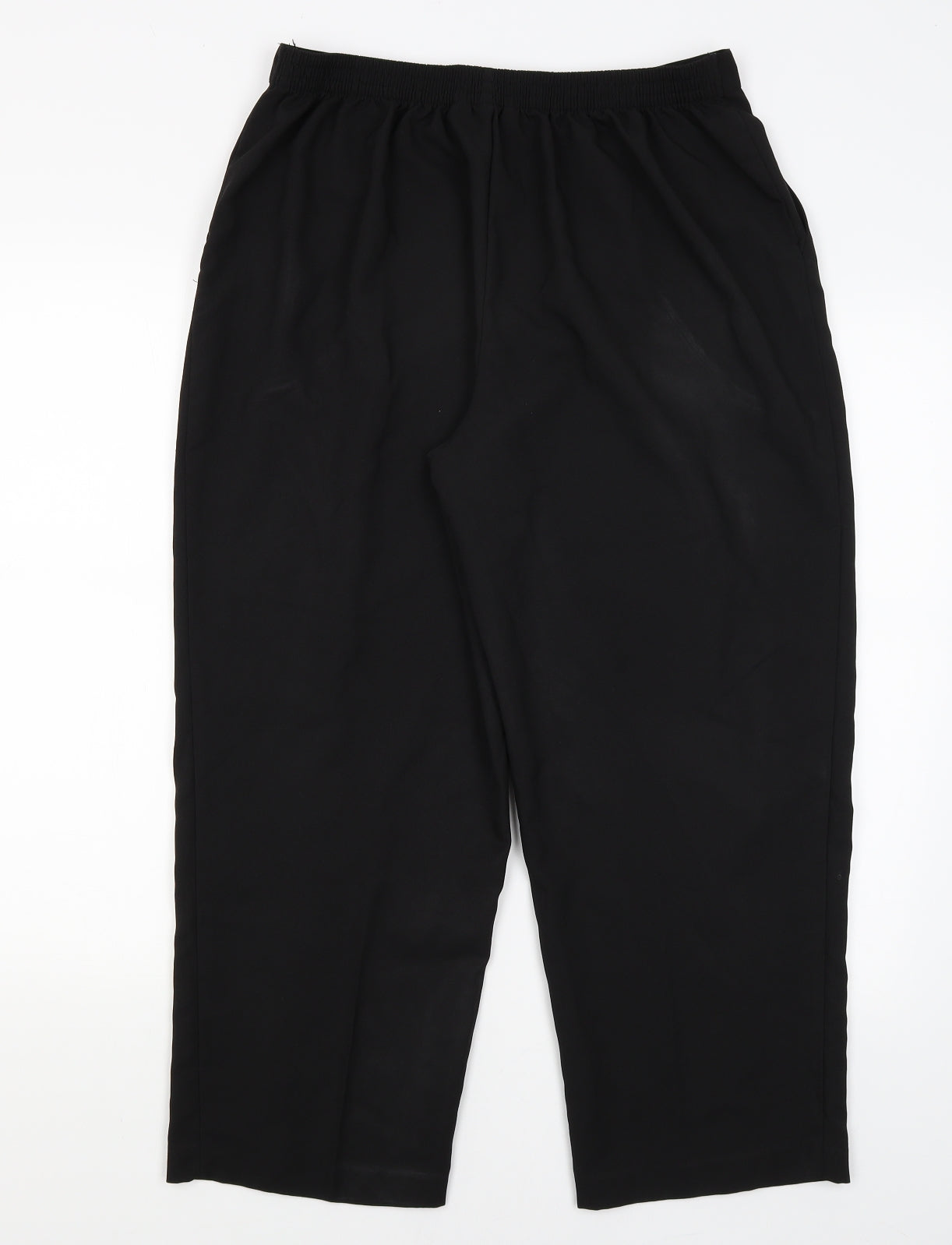 Ellie Louise Womens Black   Trousers  Size 16 L24.5 in