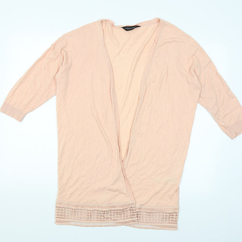 Dorothy Perkins Womens Pink   Wrap Jumper Size 16