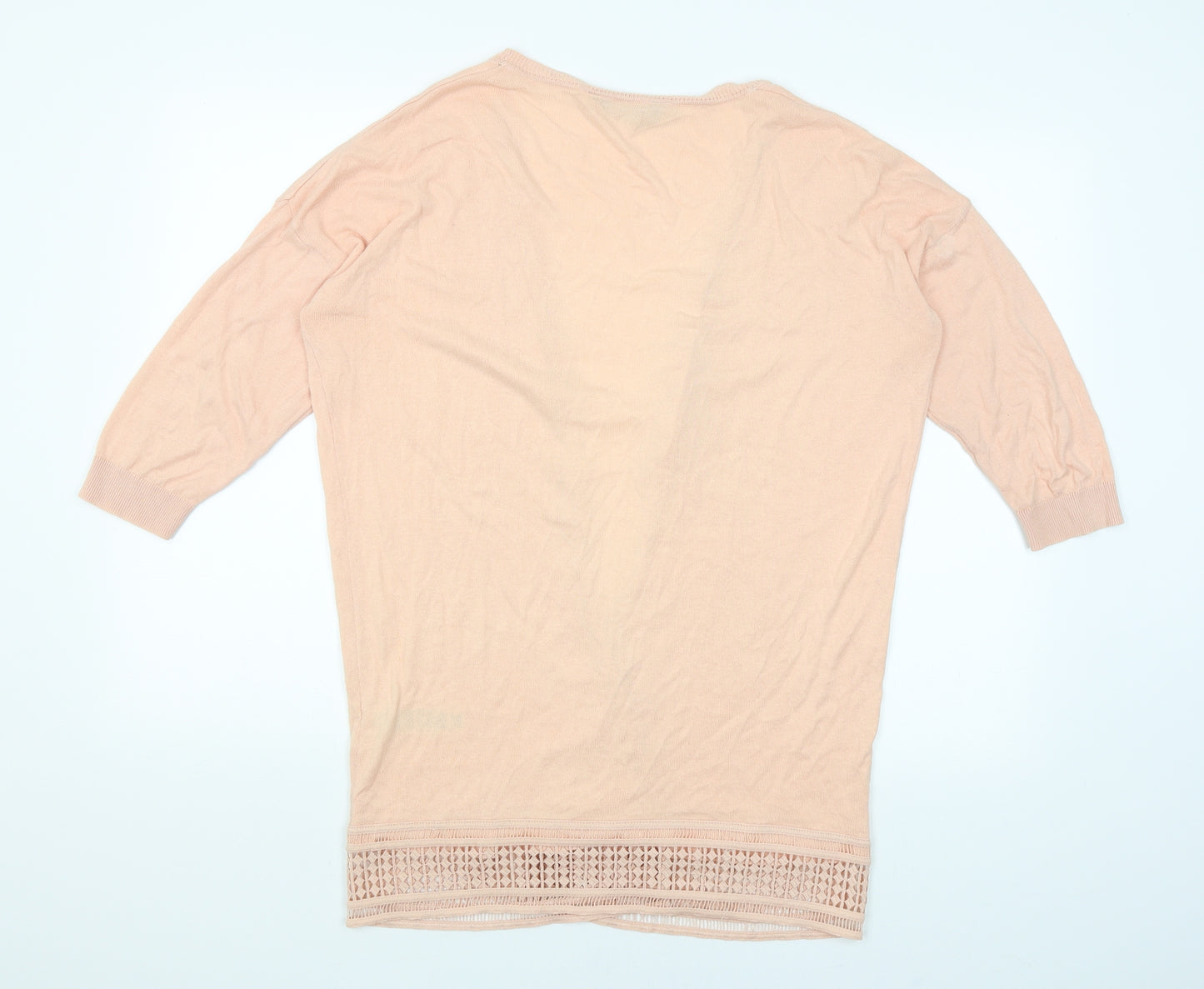 Dorothy Perkins Womens Pink   Wrap Jumper Size 16