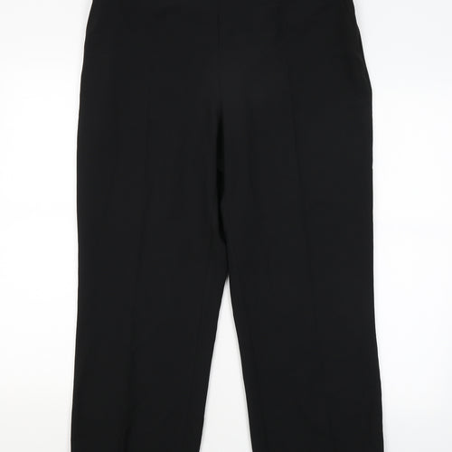 BHS Womens Black   Dress Pants Trousers Size 14 L25 in