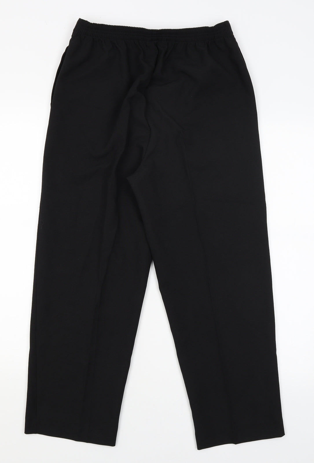 BM Womens Black   Trousers  Size 10 L24.5 in