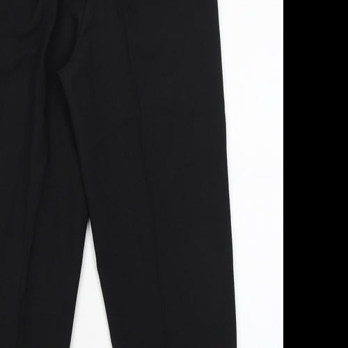 BM Womens Black   Trousers  Size 10 L24.5 in