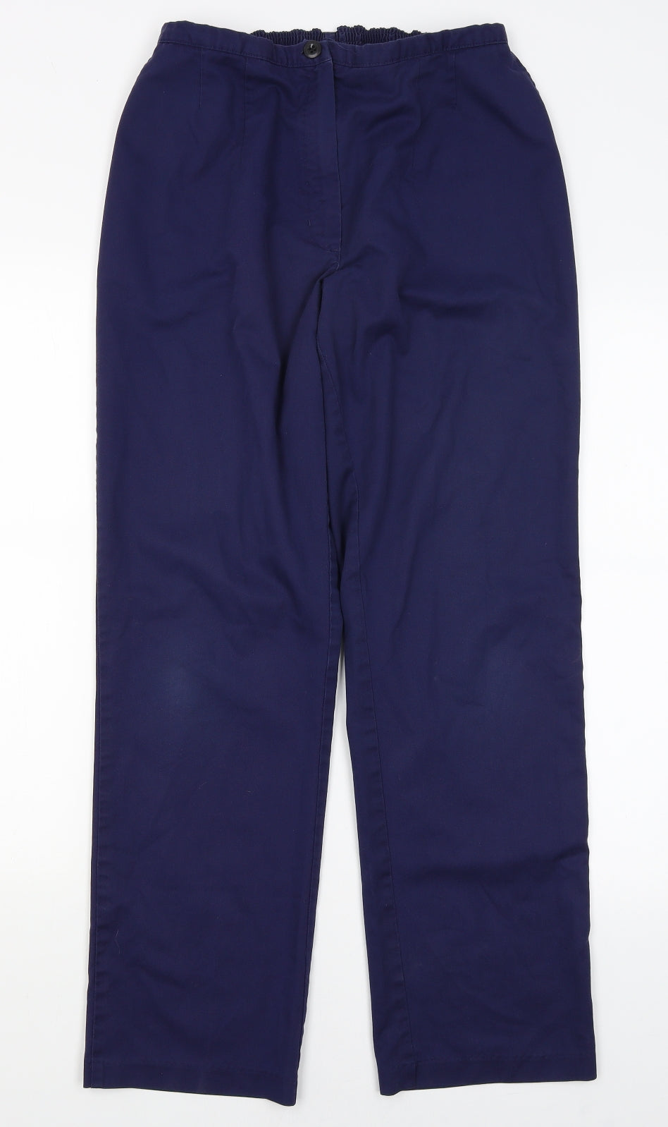 Preworn Womens Blue   Trousers  Size 10 L29.5 in
