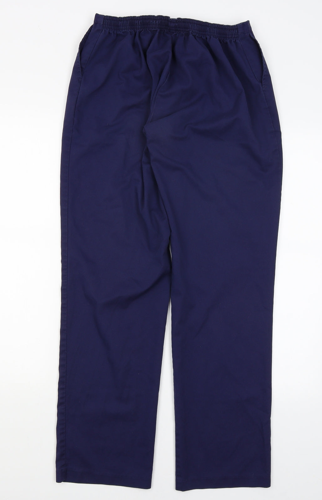 Preworn Womens Blue   Trousers  Size 10 L29.5 in