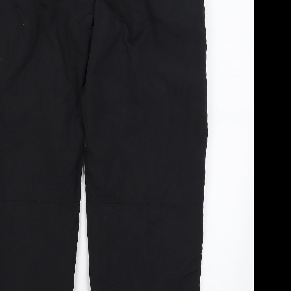 Trespass Womens Black   Windbreaker Trousers Size M L25.5 in