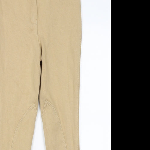 Harry Hall Womens Beige   Trousers  Size 8 L25 in