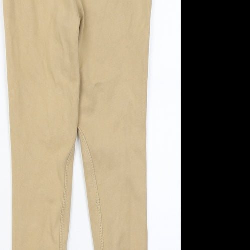 Harry Hall Womens Beige   Trousers  Size 8 L25 in