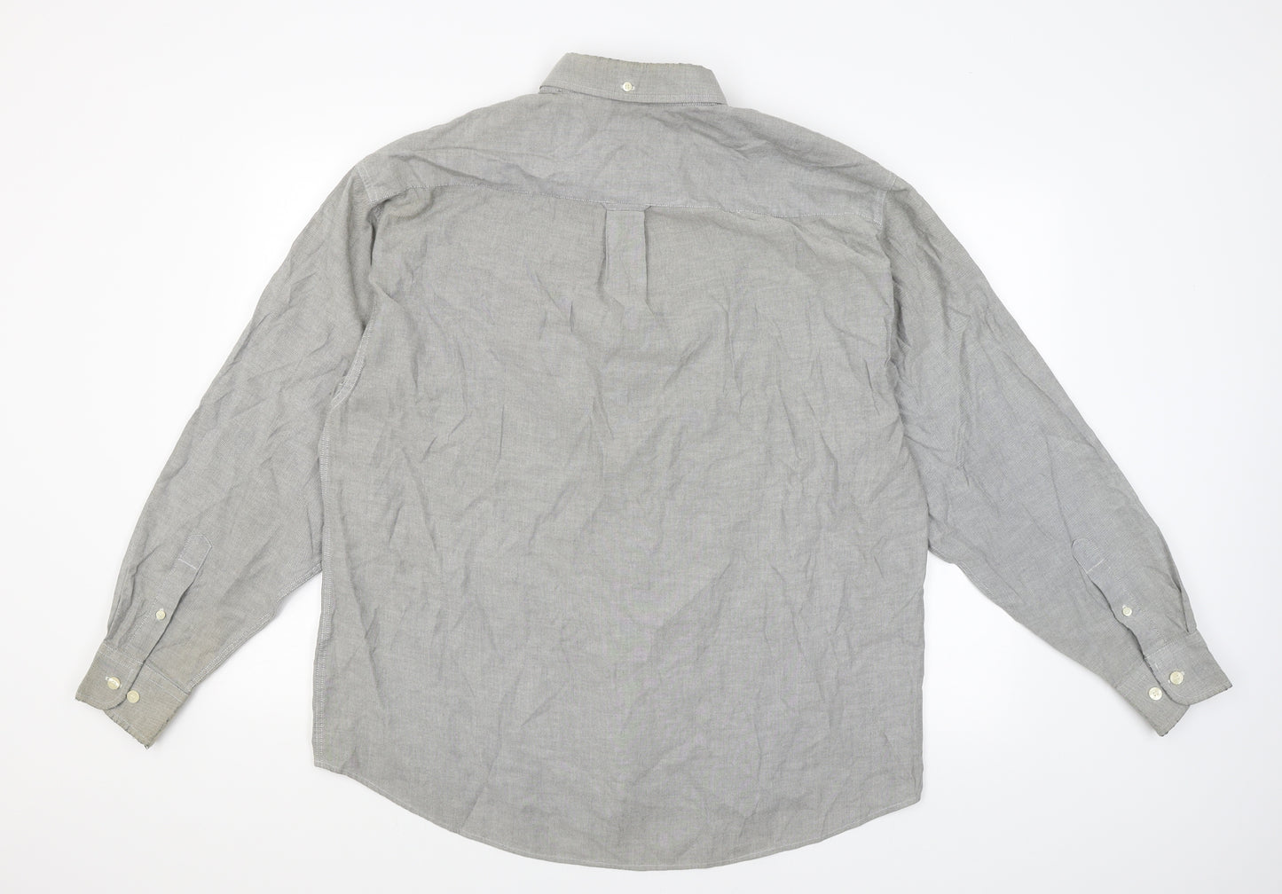 Ben Sherman Mens Grey    Dress Shirt Size 16.5