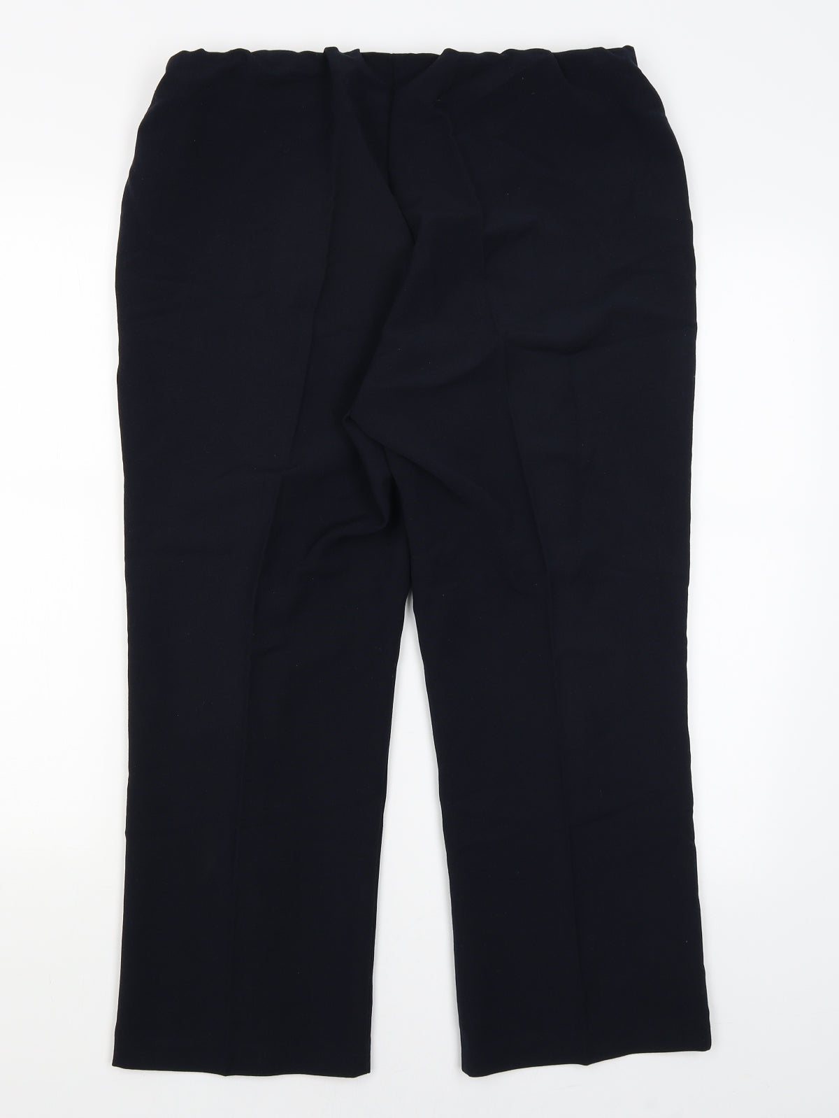 Bonmarche Womens Blue   Trousers  Size 14 L25 in