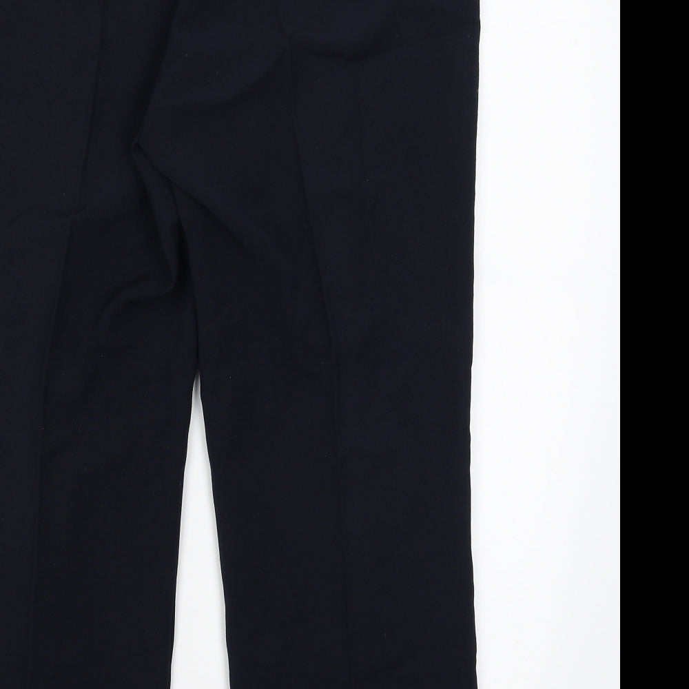 Bonmarche Womens Blue   Trousers  Size 14 L25 in