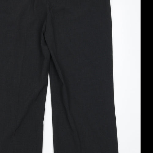 M&S Womens Black   Dress Pants Trousers Size 16 L25 in