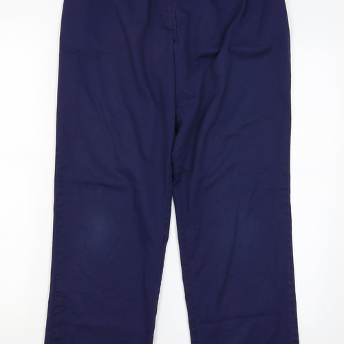 Preworn Womens Blue   Trousers  Size 12 L30 in