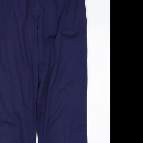 Preworn Womens Blue   Trousers  Size 12 L30 in