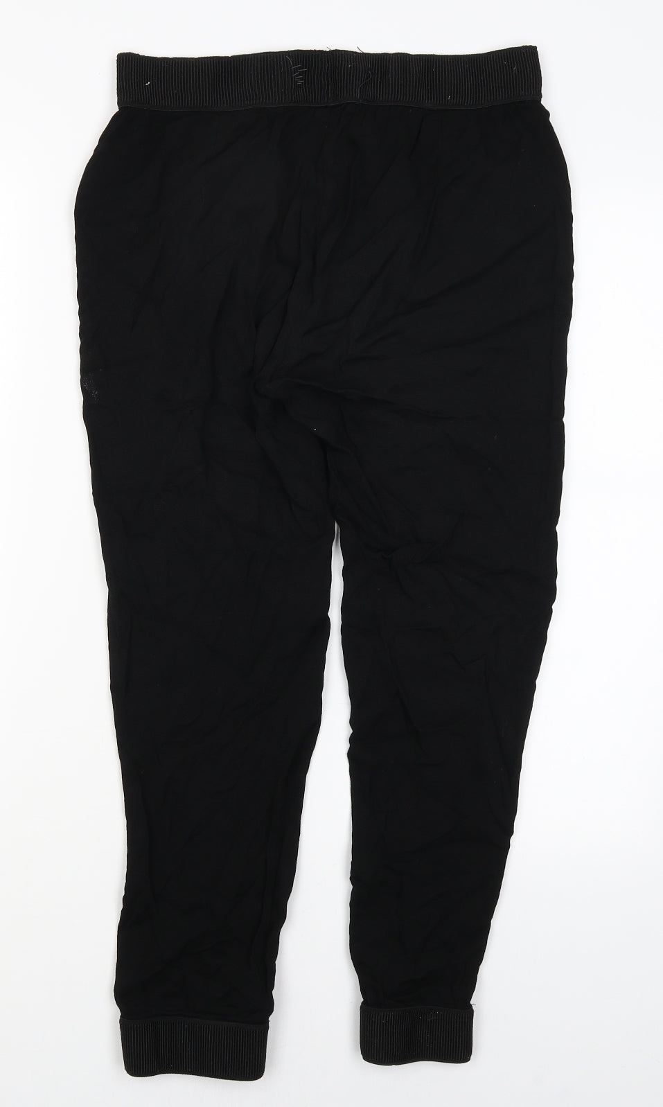 Zara Womens Black   Capri Trousers Size M L24 in