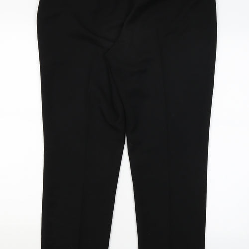 Wallis Womens Black   Dress Pants Trousers Size 14 L29 in