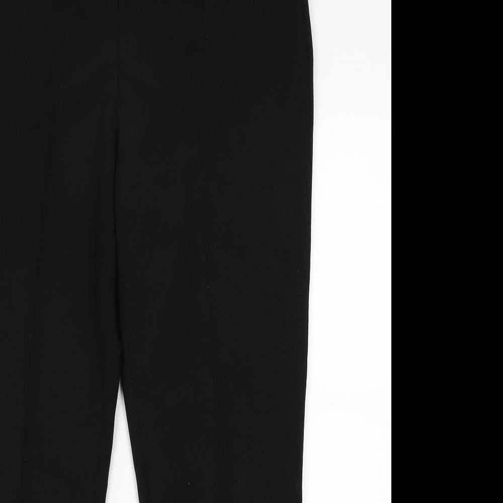 Wallis Womens Black   Dress Pants Trousers Size 14 L29 in