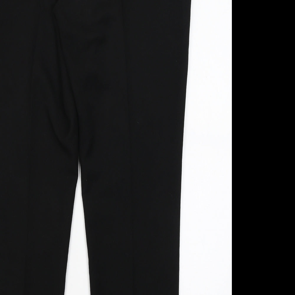 Wallis Womens Black   Dress Pants Trousers Size 14 L29 in