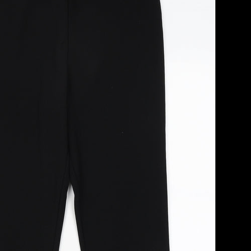 Xe Womens Black   Capri Trousers Size 16 L26 in