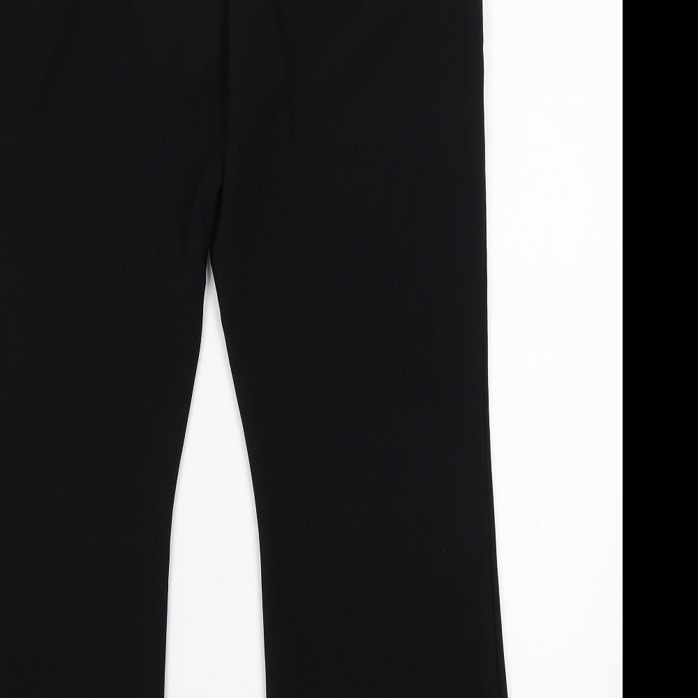 Xe Womens Black   Capri Trousers Size 16 L26 in