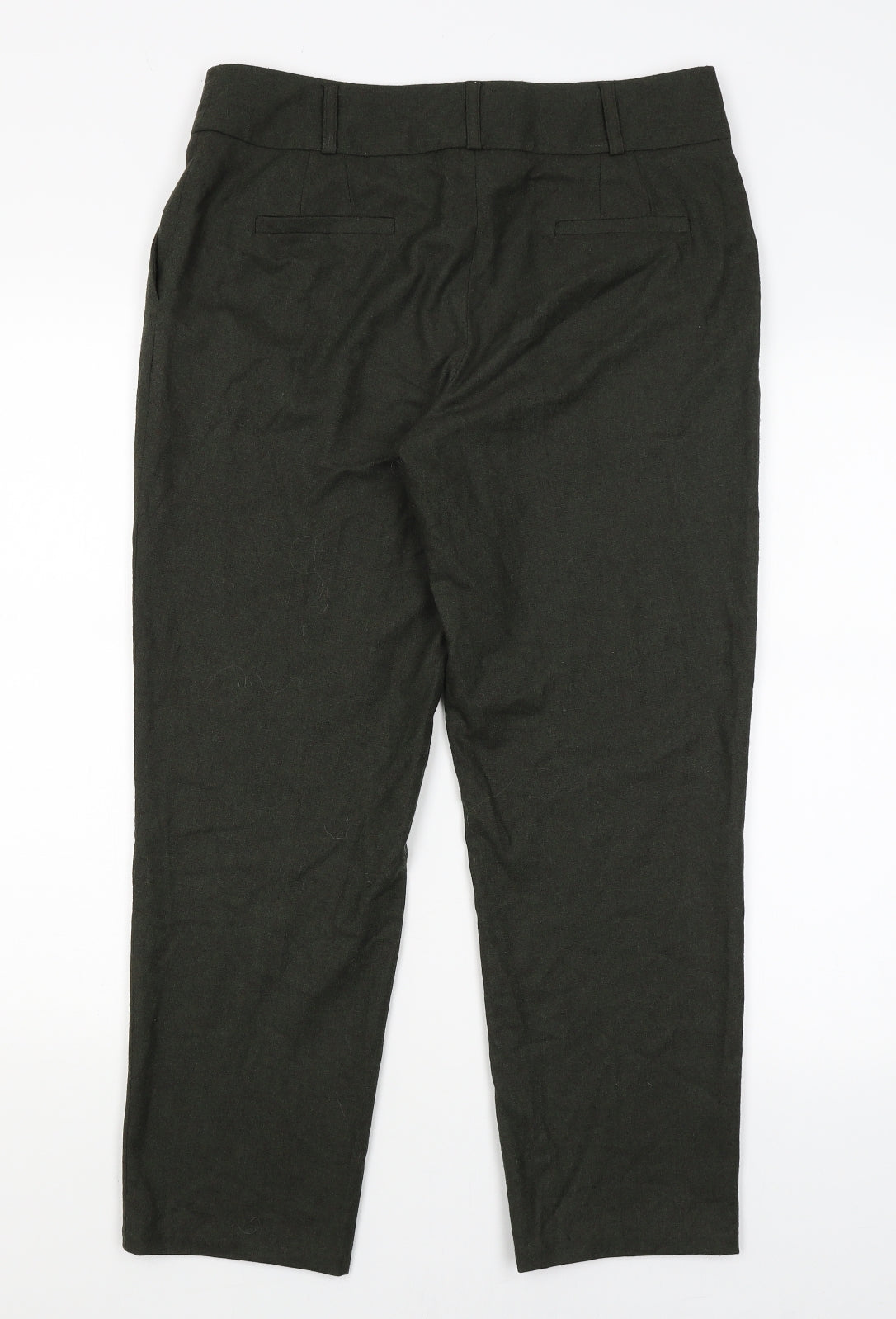 M&S Womens Green   Trousers  Size 10 L26 in