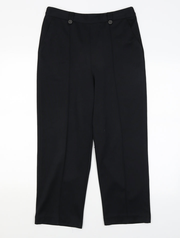 BM Womens Blue   Dress Pants Trousers Size 10 L24.5 in