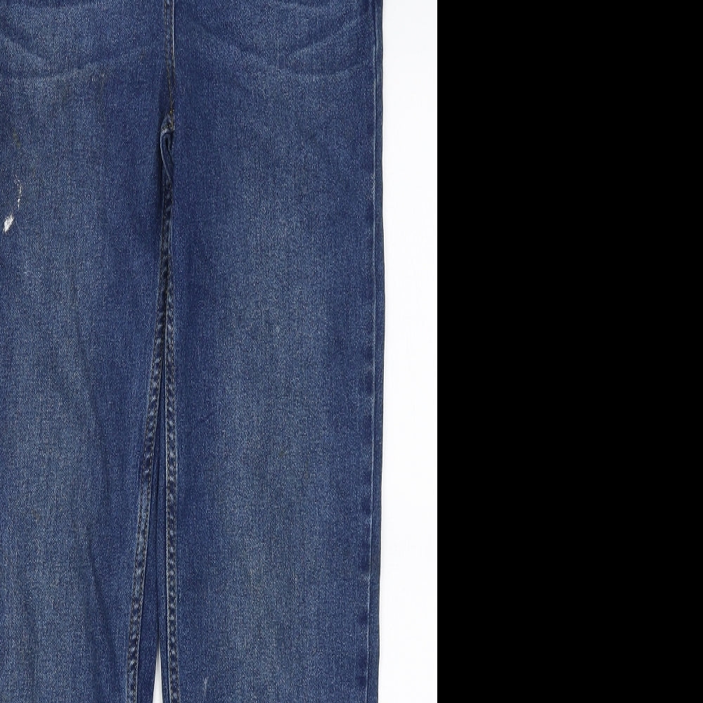 Papaya Womens Blue   Straight Jeans Size 8 L29 in