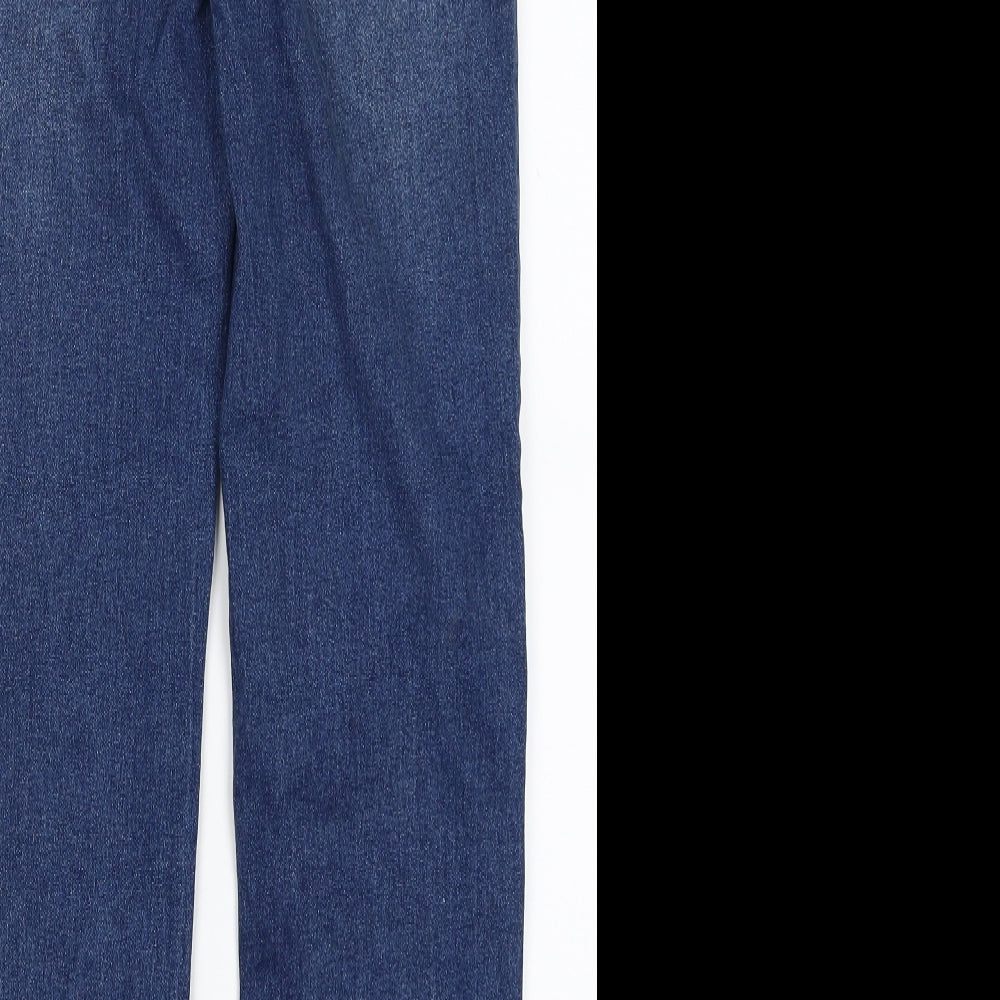 Papaya Womens Blue   Straight Jeans Size 8 L29 in