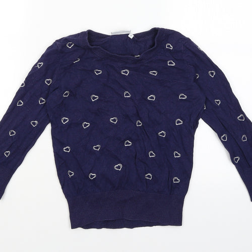 New Look Womens Blue   Pullover Jumper Size 8