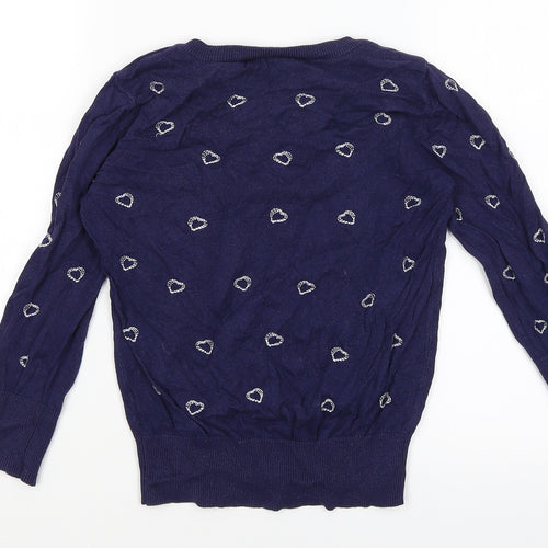 New Look Womens Blue   Pullover Jumper Size 8