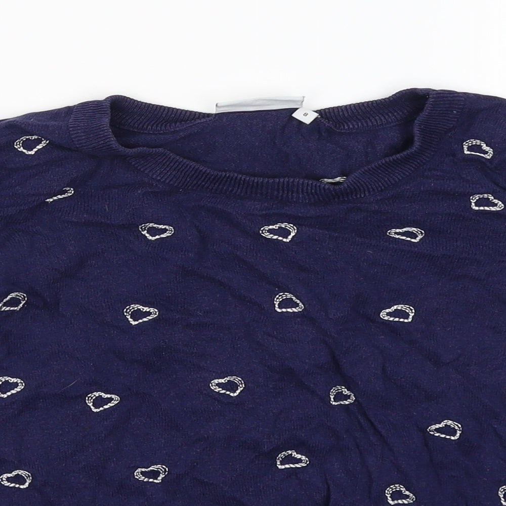 New Look Womens Blue   Pullover Jumper Size 8