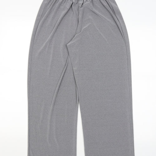 Saloos Womens Grey   Cropped Trousers Size XS L24 in