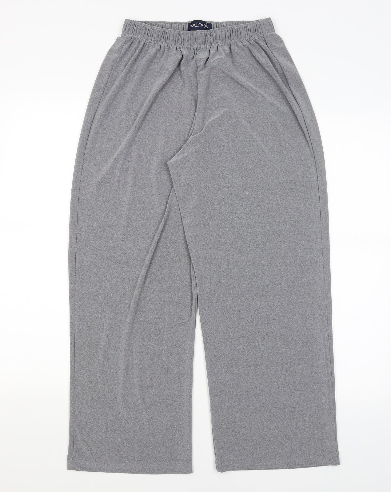 Saloos Womens Grey   Cropped Trousers Size XS L24 in
