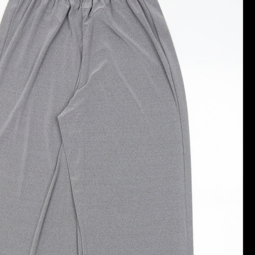 Saloos Womens Grey   Cropped Trousers Size XS L24 in
