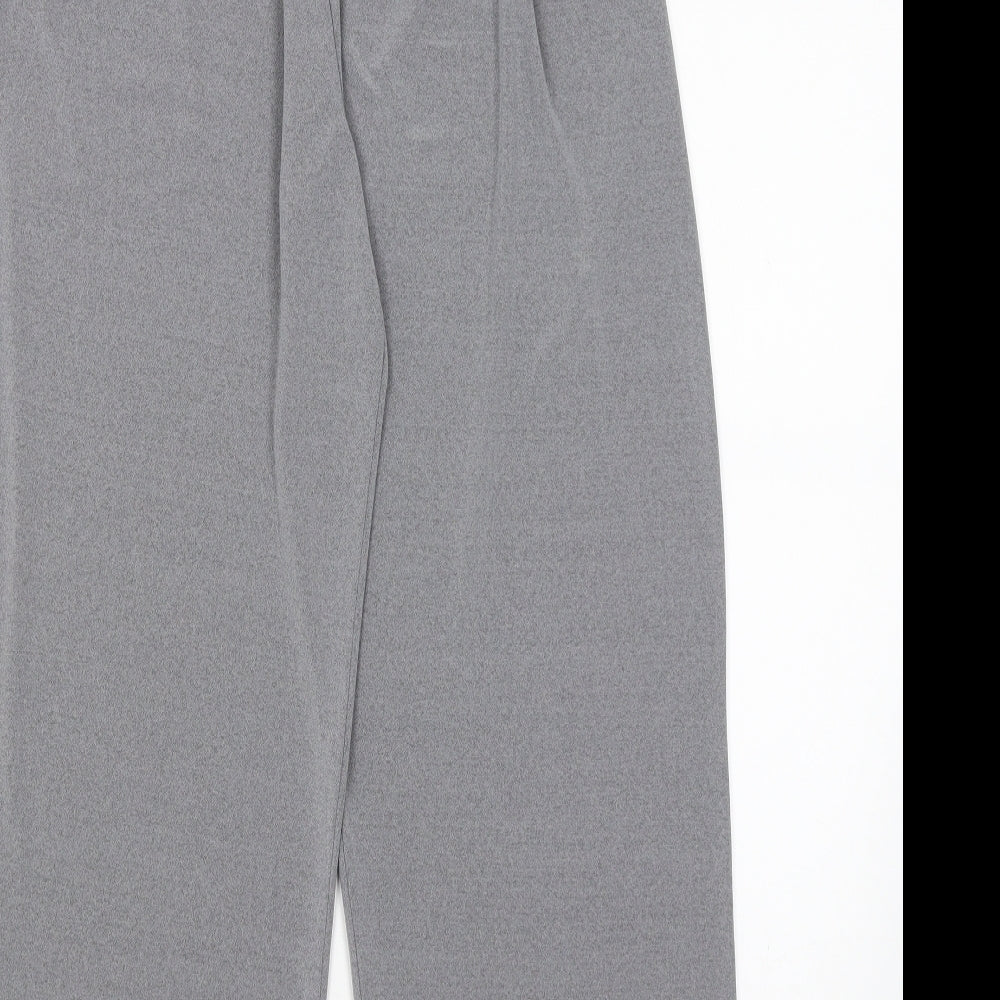 Saloos Womens Grey   Cropped Trousers Size XS L24 in