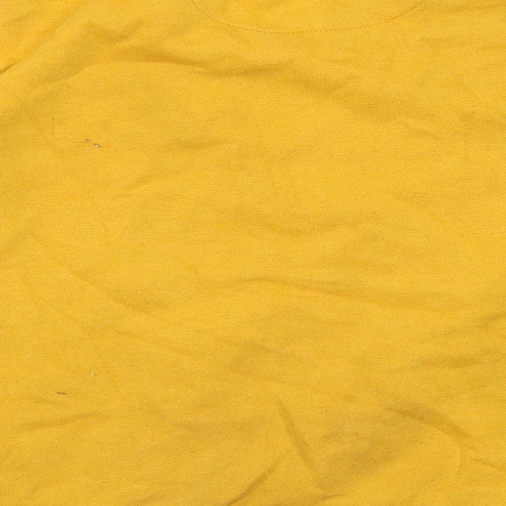 Primark Boys Yellow   Pullover Sweatshirt Size 8-9 Years  - Urban Adventure