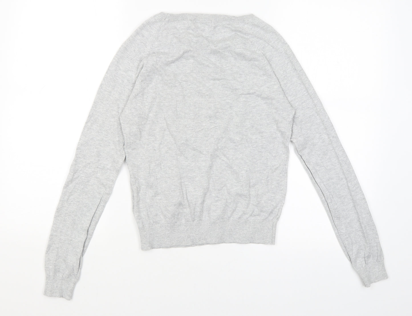 New Look Womens Grey   Pullover Jumper Size 8  - Giraffe