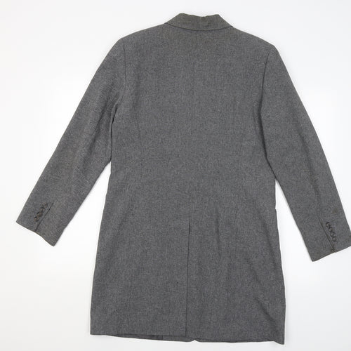Classic Woman Womens Grey   Jacket Blazer Size 14