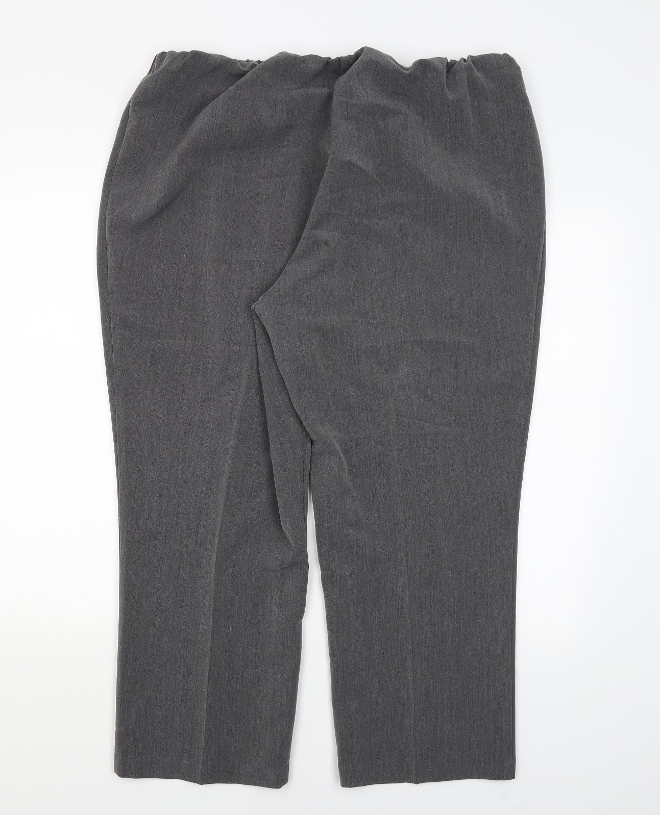 BM Womens Grey   Trousers  Size 20 L25 in