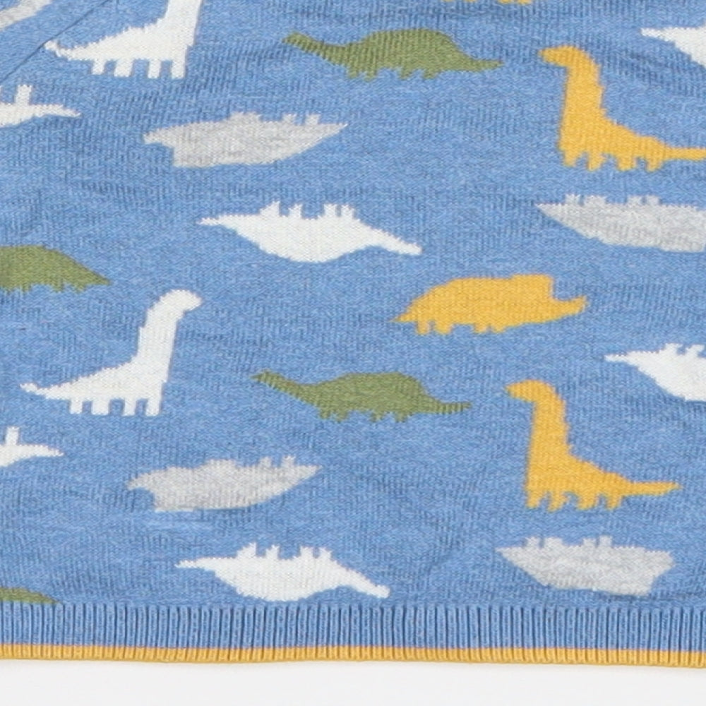 Mothercare Baby Blue   Pullover T-Shirt Size 3-6 Months  - dinosaur