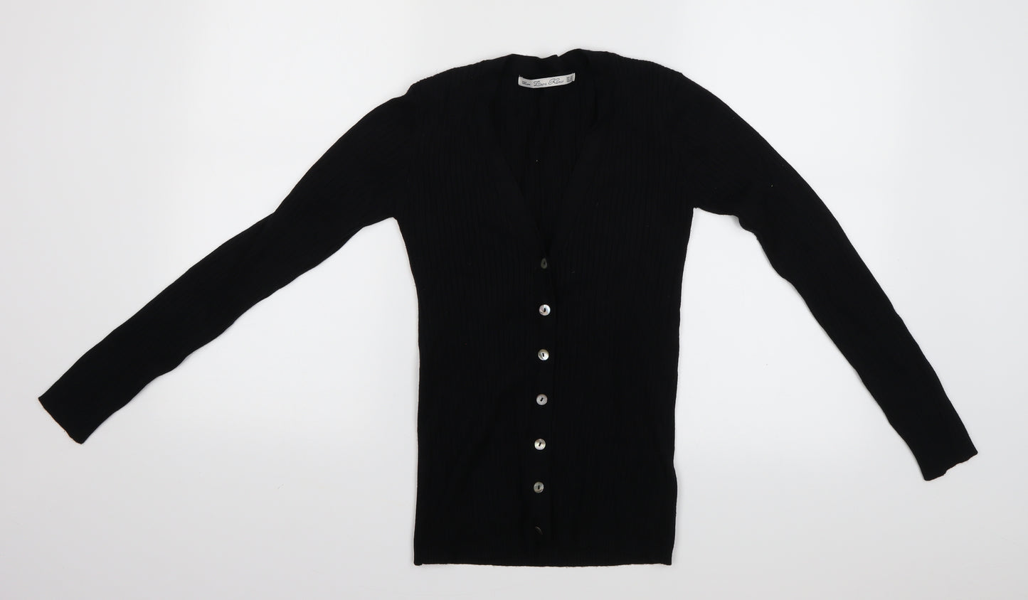 Zara Knit Womens Black   Cardigan Jumper Size M