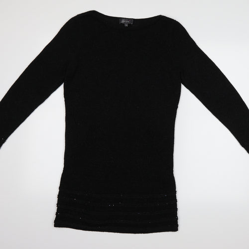 Per Una Womens Black   Pullover Jumper Size 12