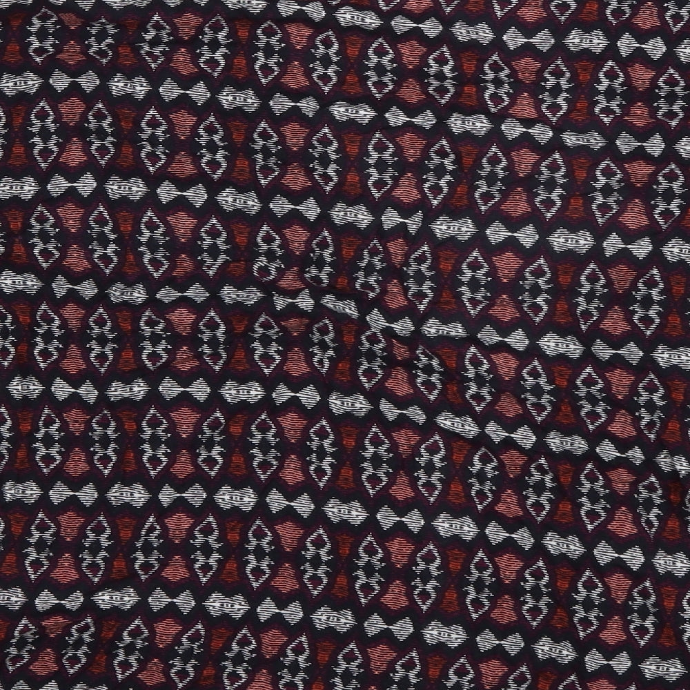 New Look Womens Blue Paisley  Cardigan Jumper Size 12