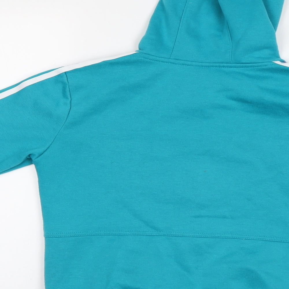 Lonsdale Girls Blue   Full Zip Hoodie Size 13 Years
