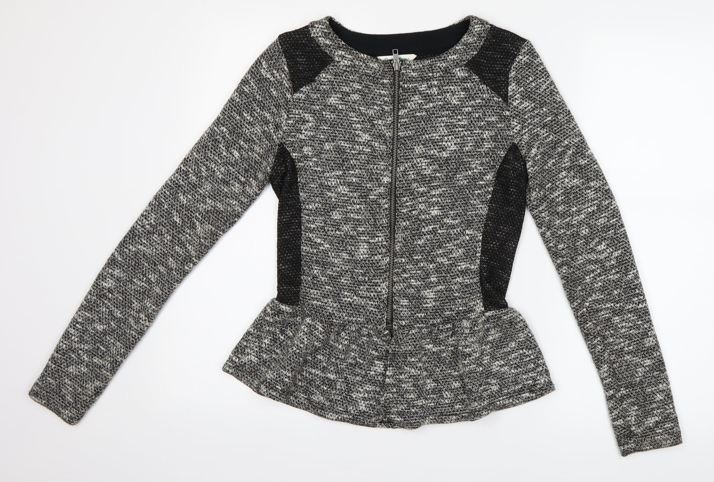 Miss Selfridge Womens Grey   Basic Blouse Size 8