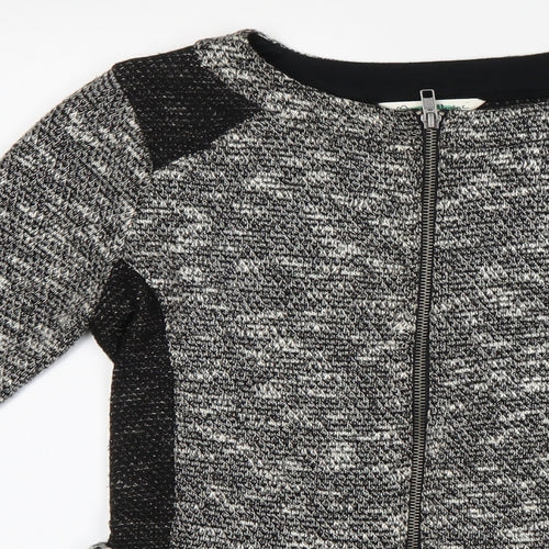 Miss Selfridge Womens Grey   Basic Blouse Size 8