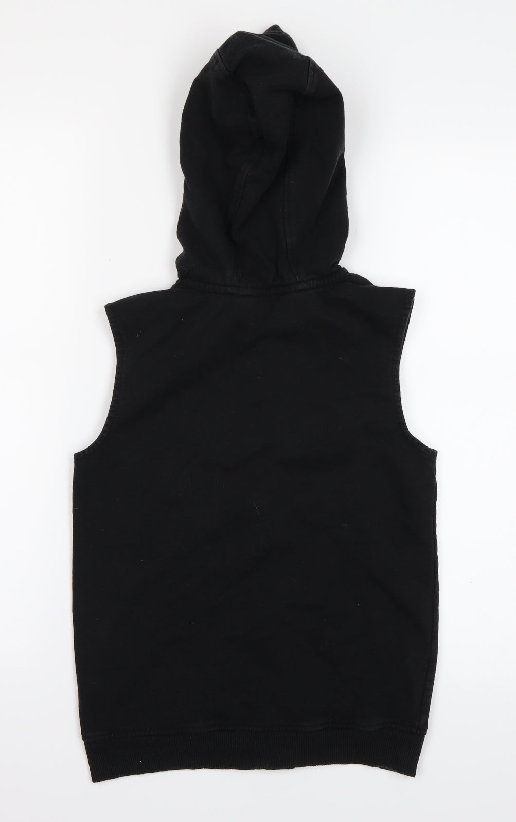 George Boys Black   Full Zip Hoodie Size 9-10 Years