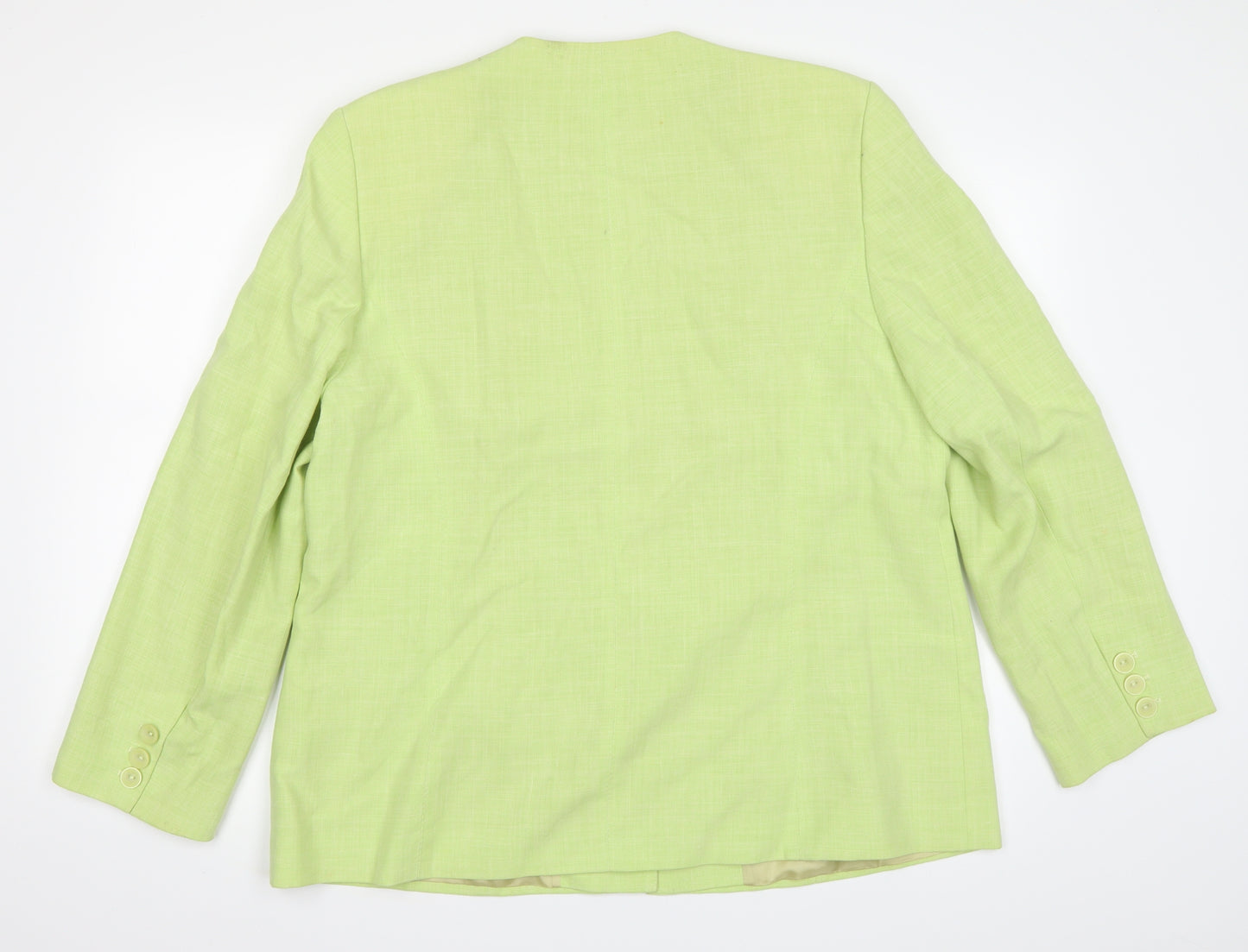 personal choice Womens Green   Jacket Blazer Size 18