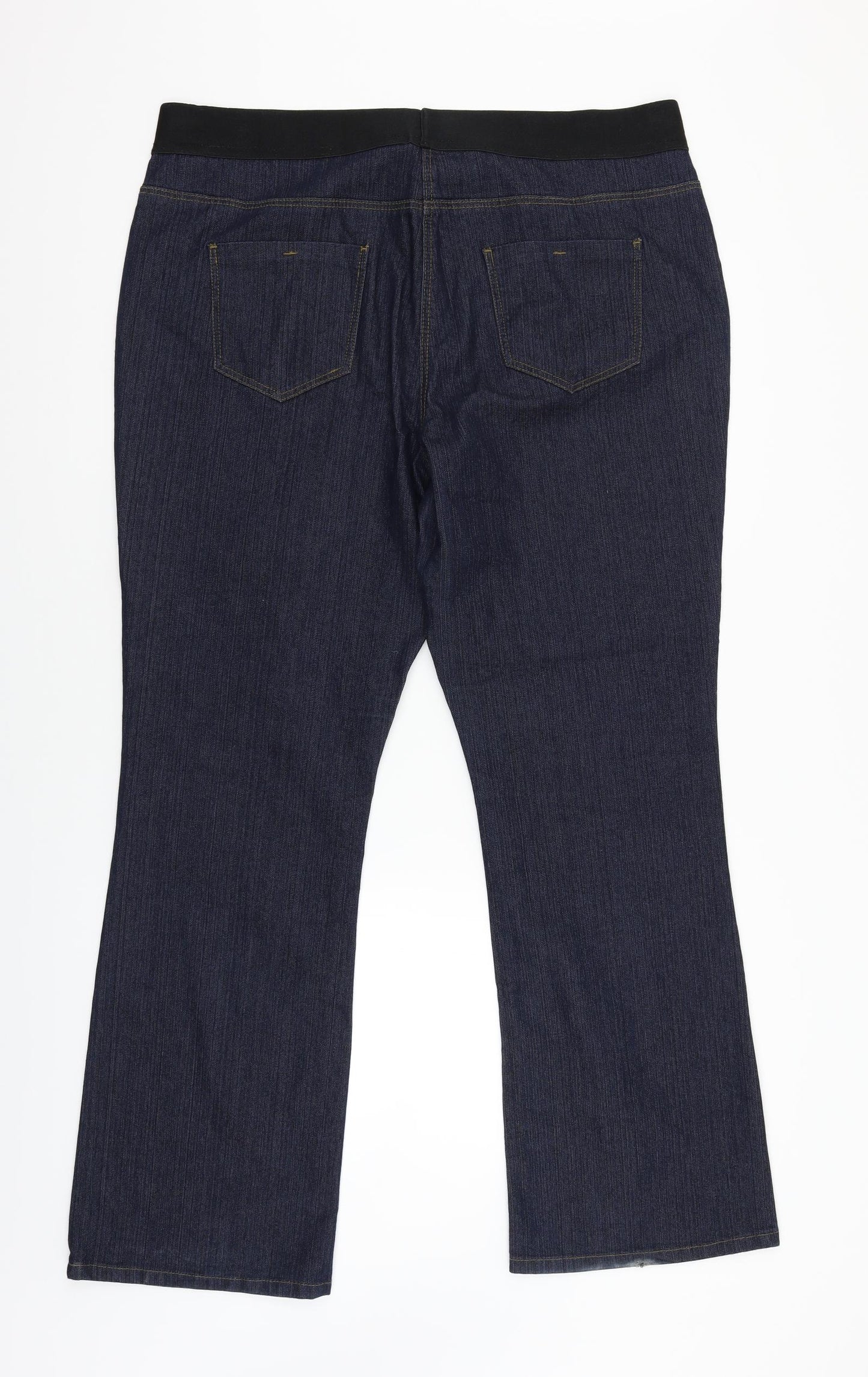 George Womens Blue  Denim Bootcut Jeans Size 18 L31 in