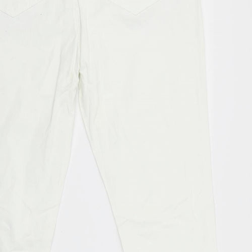 Tchibo Womens Ivory  Denim Straight Jeans Size 40 L31 in